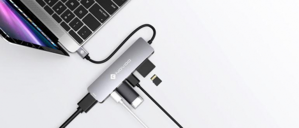 USB-концетратор NOVOO 6 в 1- обзор уникального хаба 6 в 1
