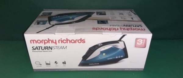 Обзор утюга-парогенератора Saturn Steam от Morhpy Richards