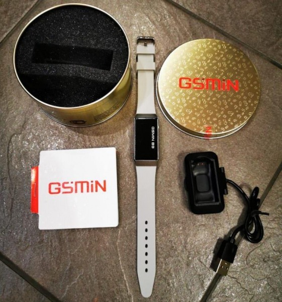 GSMIN B3 &mdash; обзор фитнес браслета с измерением пульса и давления