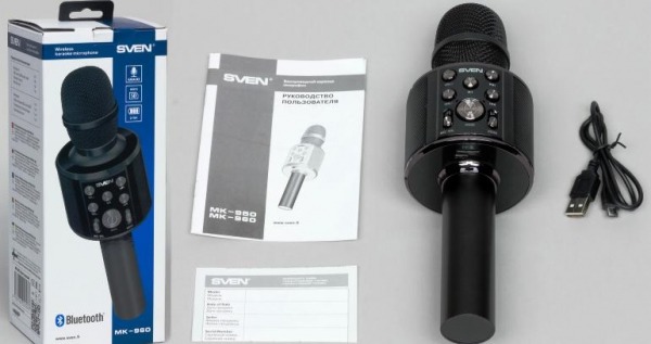 Sven MK-960 &mdash; обзор беспроводного караоке микрофона