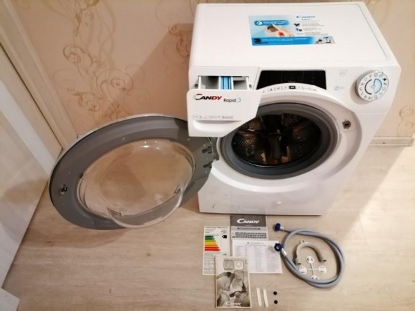 Стиральная машина Candy RapidO RO4 1276DWMC4-07 &ndash; полный обзор узкой стиральной машины