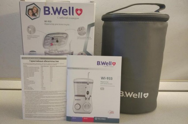 Стационарный ирригатор B.Well WI-933 &ndash; полный обзор семейного ирригатора