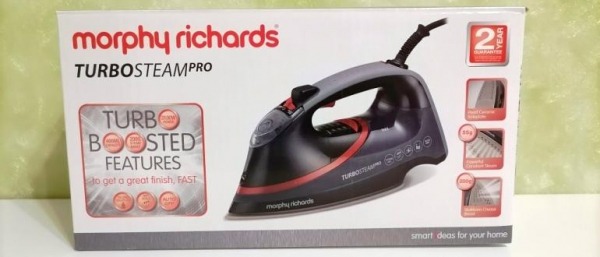Morphy Richards Turbosteam Pro Electronic 303125 &mdash; полный обзор утюга, тестирование и выводы