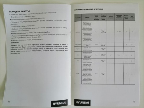 Мультиварка Hyundai HYMC-1611 &ndash; полный обзор мультиварки