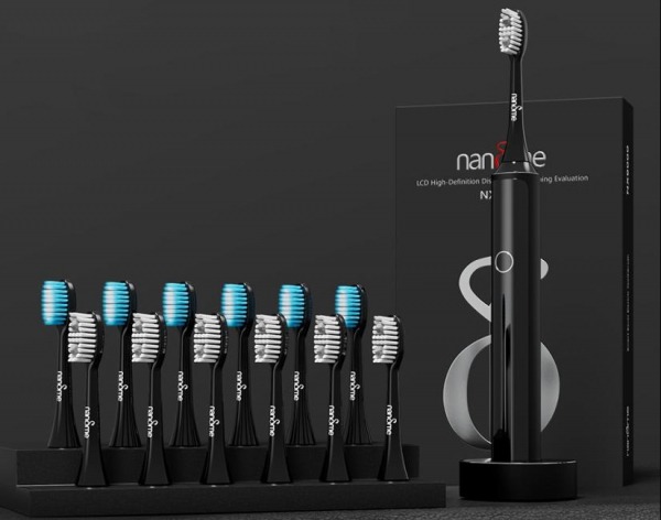 Обзор электрической зубной щетки Nandme NX9000 для мужчин (промокод внутри)