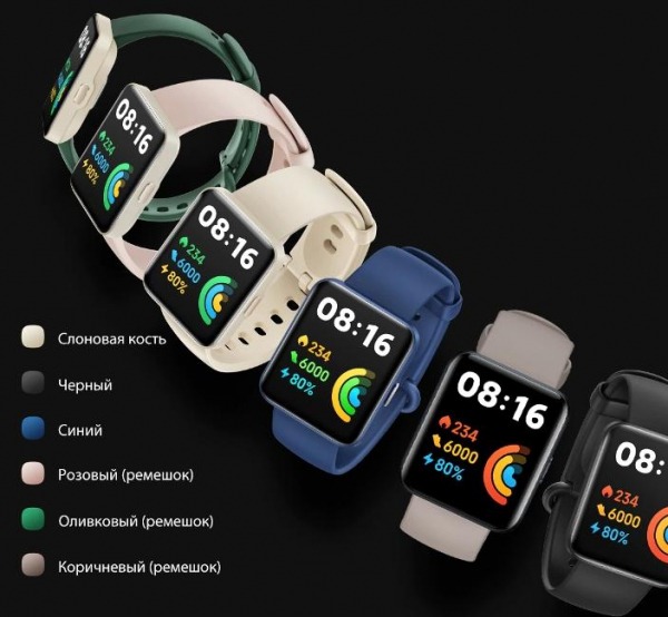 Умные часы Xiaomi Redmi Watch 2 lite Bluetooth Mi Band &mdash; полный обзор (скидка внутри)!