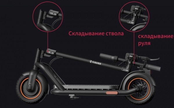 Обзор электрического самоката NAVEE N65