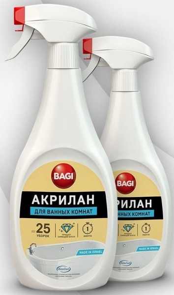 Рейтинг лучших средств для чистки акриловых ванн на 2024 год Рейтинг лучших средств для чистки акриловых ванн на 2024 год